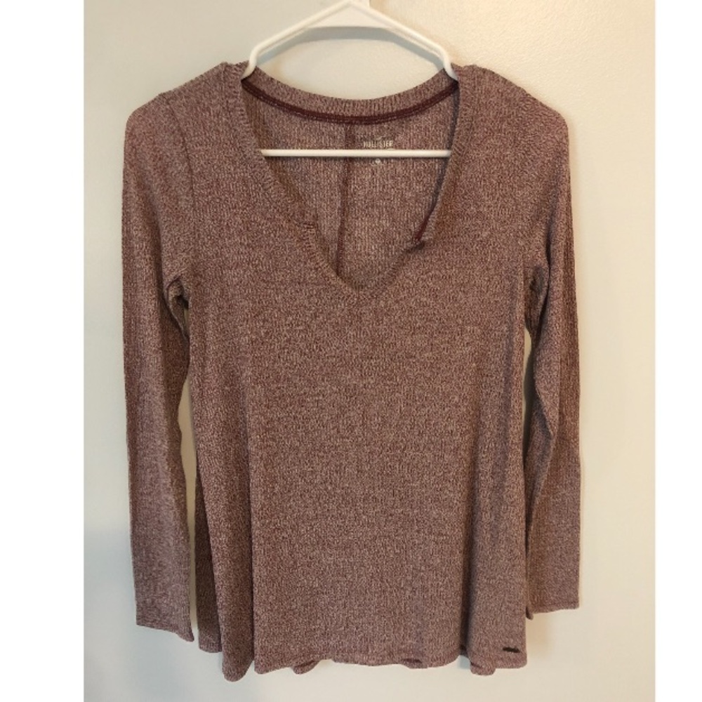 Red Hollister Long Sleeve